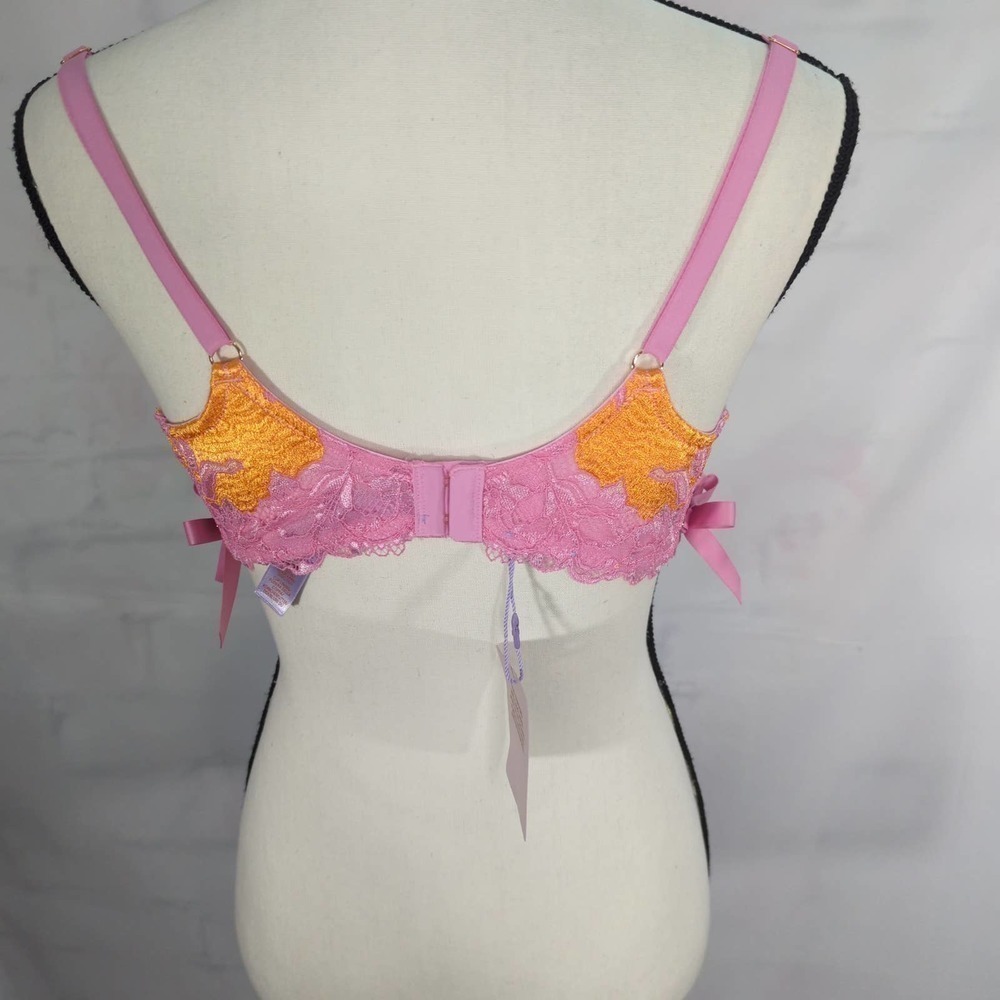 Savage x Fenty Lace'd Up‎ Padded Low Balconette Bra - Picture 5 of 7